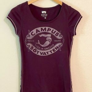 Sweden’s Campus Graphic Tee Shirt